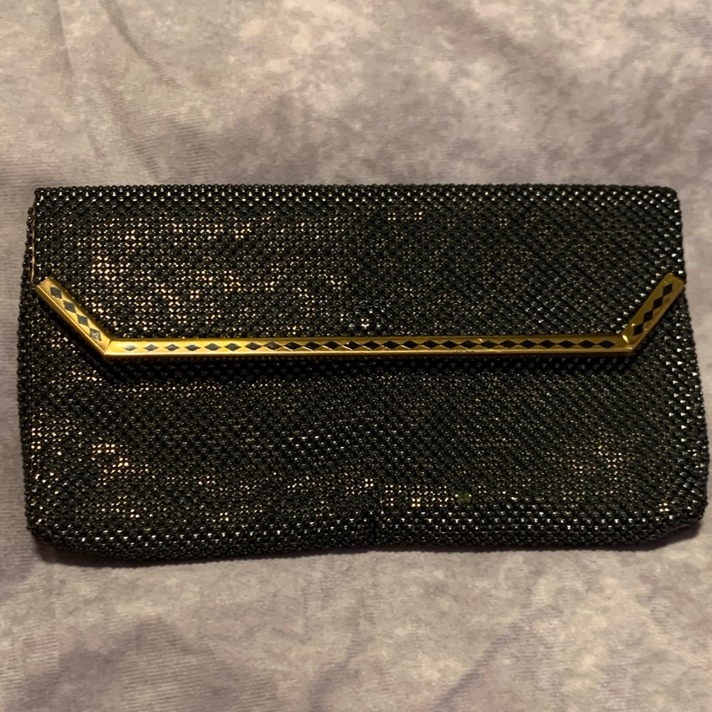 Vintage Whiting and Davis mesh clutch